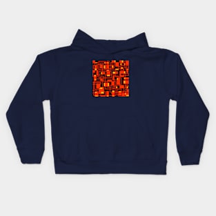 Maze Pattern Kids Hoodie